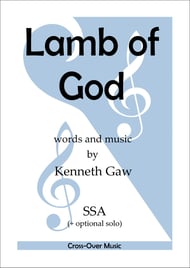 Lamb of God SSA choral sheet music cover Thumbnail